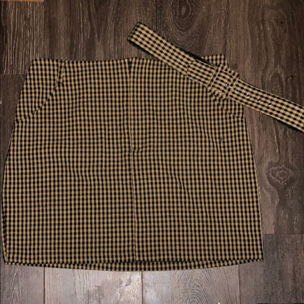 Hollister Plaid Mini skirt